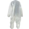 Dupont Disposable Coveralls, Collared, 2XL, Tyvek, Serged Seam, White CVZ11-XXL - alternate 2